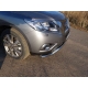 Защита передняя Кенгурятник 60 мм ТСС для Nissan Pathfinder 2014-2021