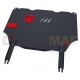Защита картера и КПП Автоброня для 1,5 сталь 2 мм для Great Wall Hover M2/M4 2013-2015