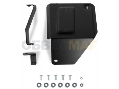 Защита адсорбера Автоброня, сталь 2 мм для Kia Seltos 2020-2021